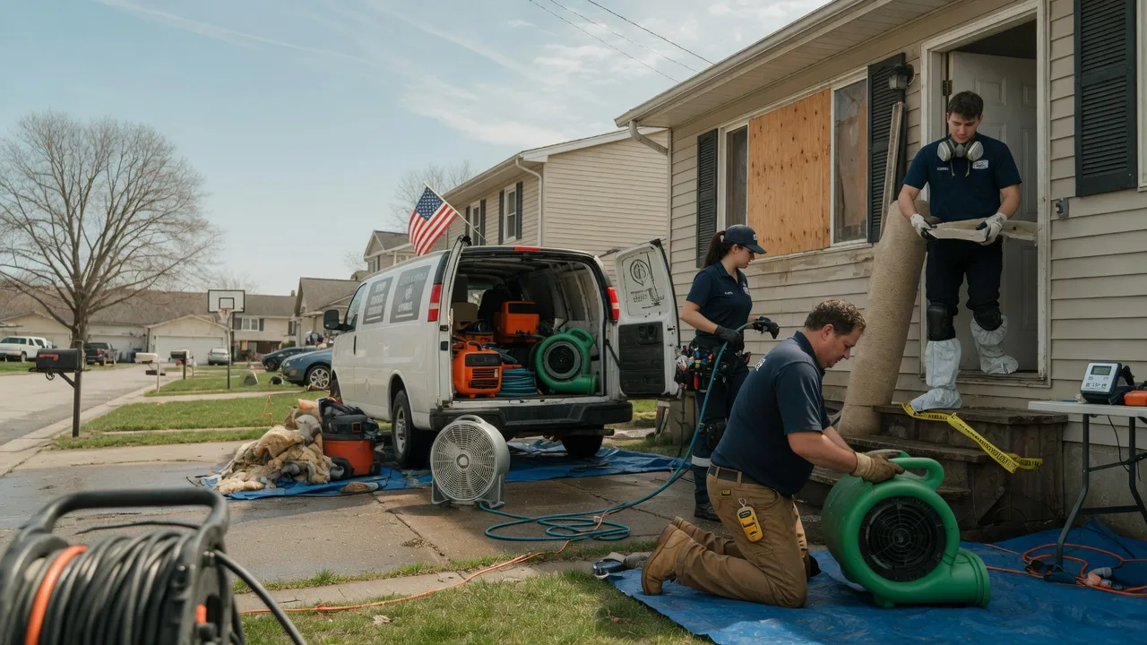 Water Damage Restoration in Cerulean, KY near me